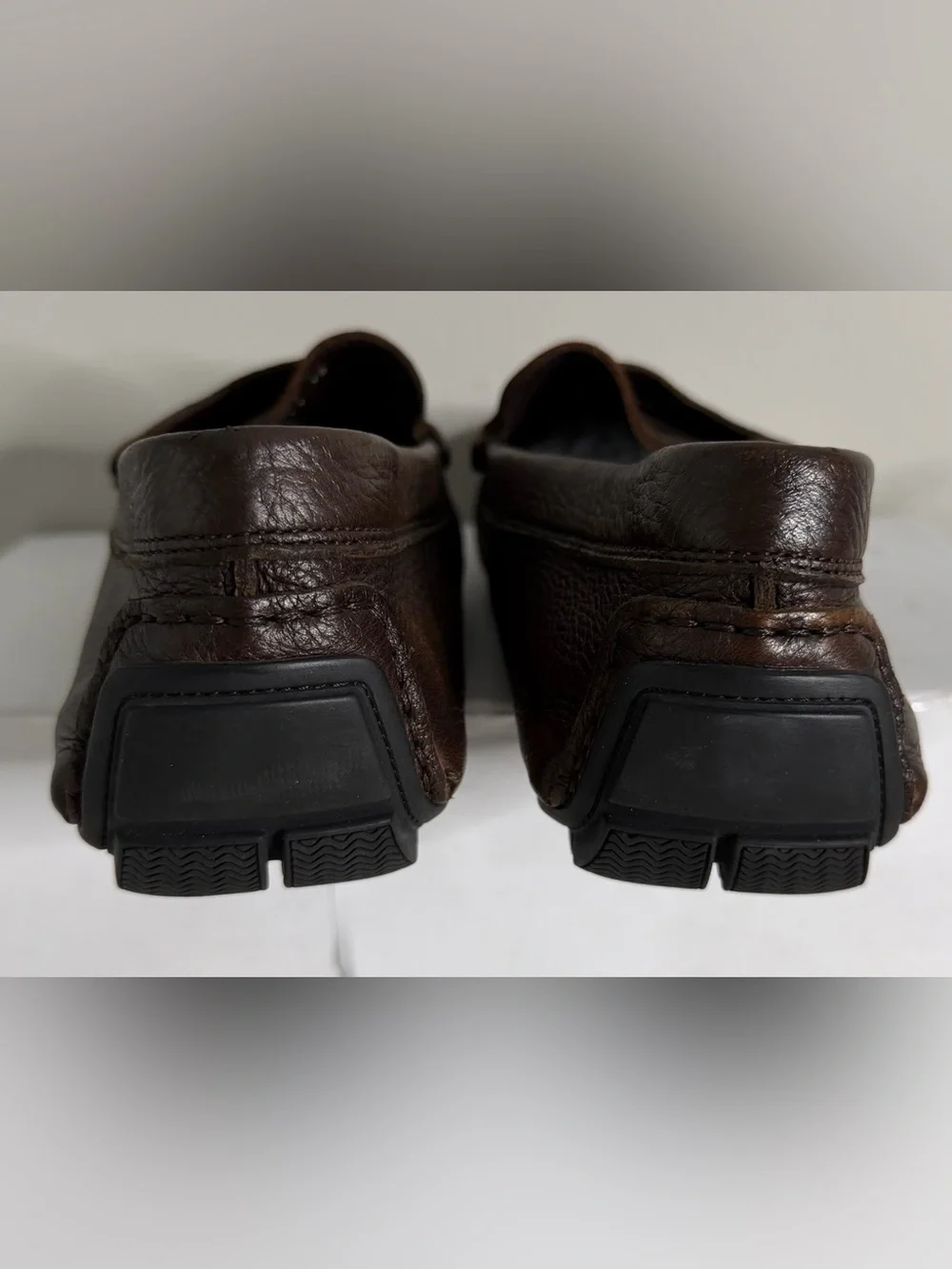To Boot New York Men’s Dark Brown Deerskin Loafers Size 12